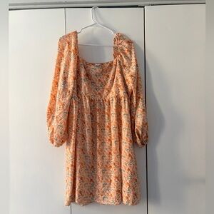 Arula Long Sleeve Floral Sundress